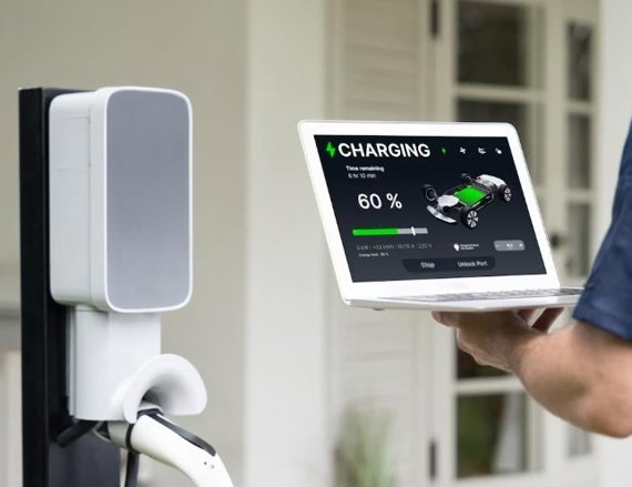 EV charger controller board repair for fleet charging hub